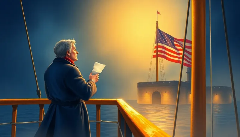 Francis Scott Key's Prayer Over Fort McHenry