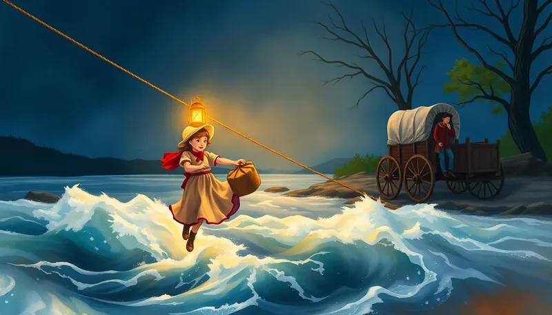 The Brave Little Pioneer's Big River Rescue