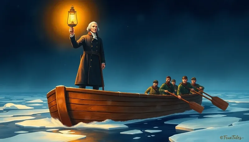 The Surprise at Trenton: Washington Crosses the Delaware
