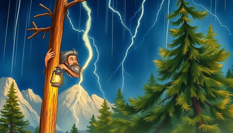 John Muir Walks Into the Wild Sierra Nevada